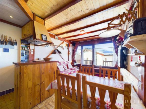 Studio cabine pour 4 pers. au pied des pistes avec terrasse et parking, Montvalezan - FR-1-398-648